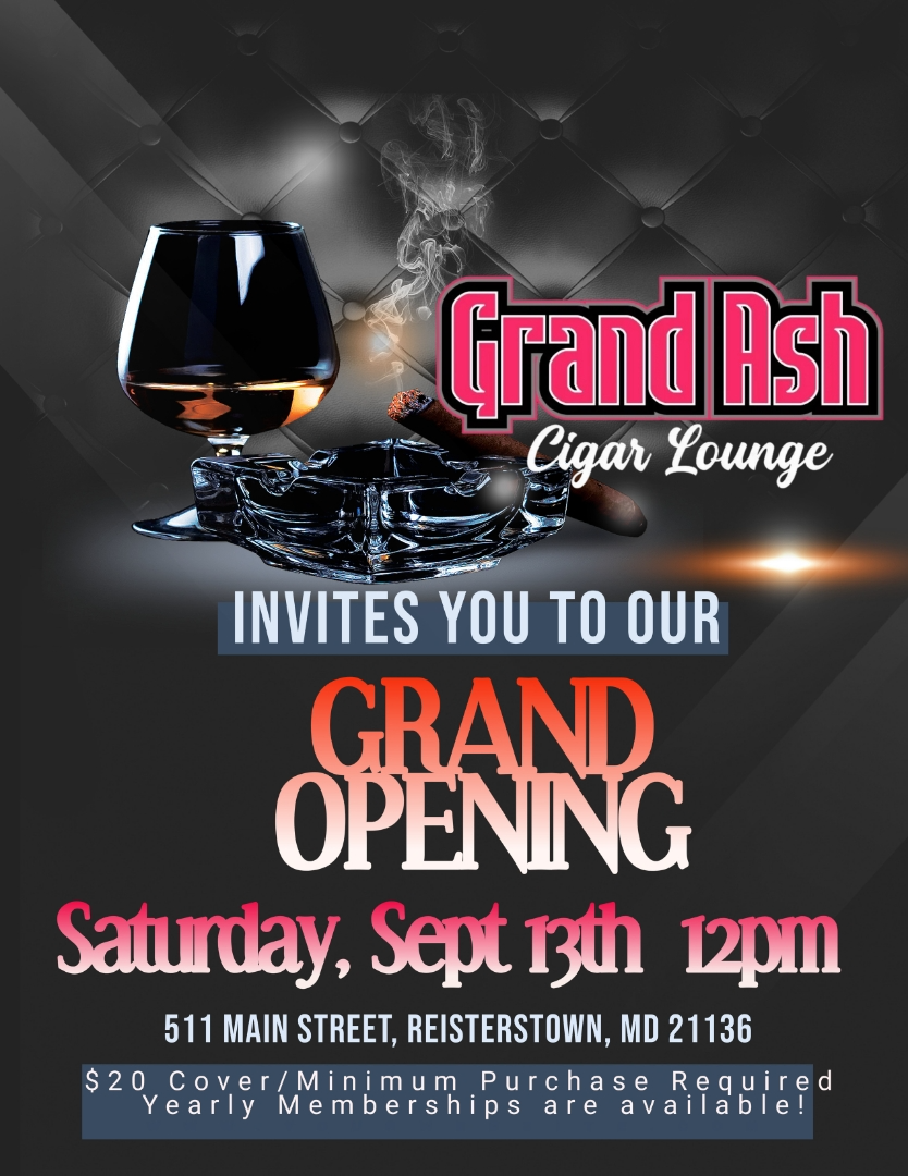 Grand Opening Flyer — September 13th, 2025 at 12PM